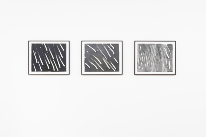 August 21 (2021) | series of 3 drawings (3 x : 58,5 x 69,6 cm) (framed) | mulberry tree paper, ink, wax