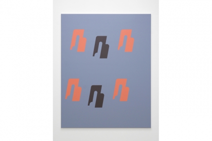 Cursive object (2019) | 140 x 110 cm | acrylic on linen
