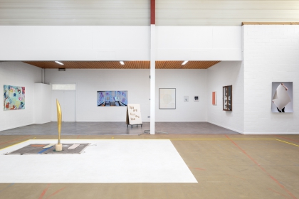 Exhibition view 'At the gym'