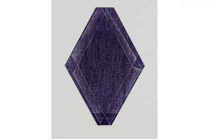 Imprint 2 (2019) | 65 x 50 cm | monotype - acrylic on paper (framed)