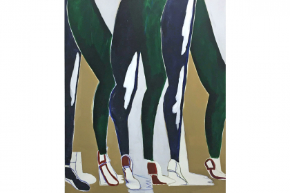 Leggings I (2019) | 160 x 130 cm | oil & acrylic on canvas
