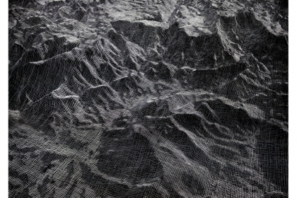 Linescape 1024, N°1 (2013) | 147 x 197 cm | oil on acrylic on canvas