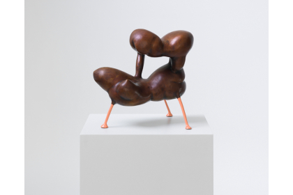 The shy ones (2020) | 38 x 40 x 28 cm | bronze, metalpaint
