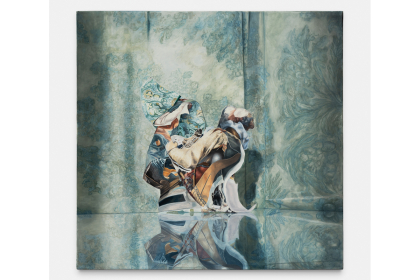 The Players and the Wedding Feast III (2025) - 89 x 92 cm - oil on canvas