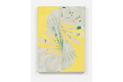 Wendepunktbild 5 (2020) | 180 x 130 cm | oil, pigments, acrylics on canvas
