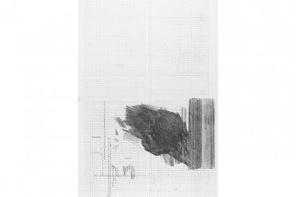 Untitled (31624) (2017) | 42 x 29,7 cm | carbon paper on paper